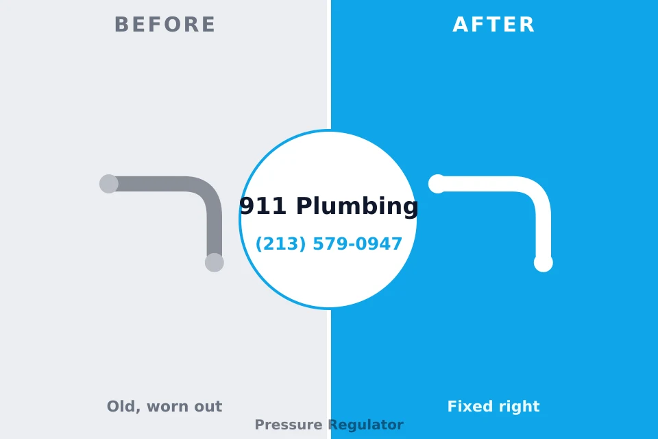 Before and after: plumbing repair Ravenel, SC